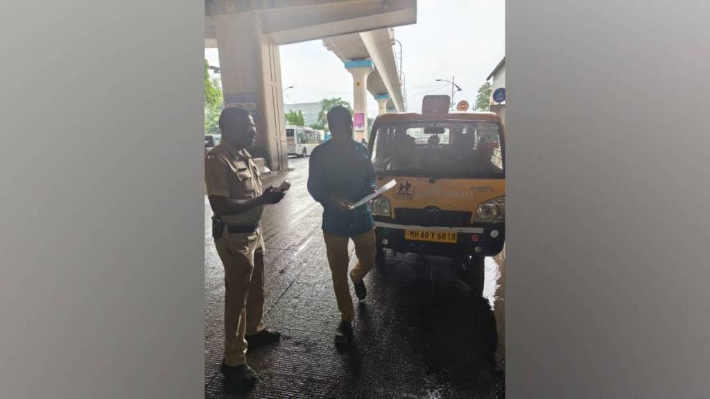Nagpur Police action school bus driver , school bus driver Nagpur , student transport Nagpur,