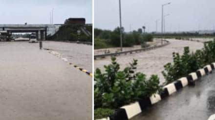 Samruddhi Highway , Road under water Mehkar,