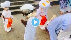 VIDEO:”विठ्ठल कोणत्याही रुपात येऊ शकतो” आजोबांना चिमुकल्यात दिसला विठ्ठल; निरागस भक्ती पाहून डोळ्यांत येईल पाणी