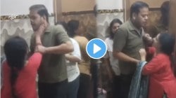 बायकोनं नवऱ्याला गर्लफ्रेंडच्या घरी रंगेहात पकडलं; त्यानंतर काय घडलं पाहाच, VIDEO पाहून सर्वच भडकले