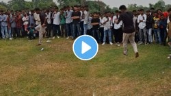 बापरे हे कसं शक्य आहे? तो चक्क हवेत चालतोय; बघण्यासाठी प्रचंड गर्दी; VIDEO पाहून तुमचाही डोळ्यांवर विश्वास बसणार नाही