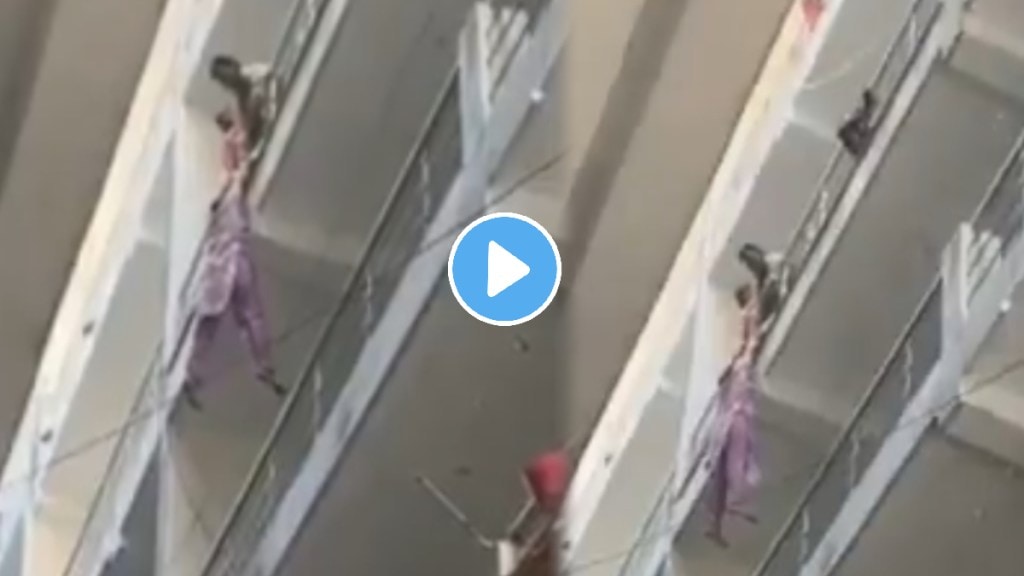Husband hangs wife from railing, Uttarakhand shocking video goes viral on social media