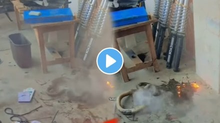 Shocking video the people Burned the snake video goes viral on social media
