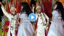 लग्नात मेहुणीला बघून कंट्रोल सुटला, भर स्टेजवरच नवरदेवाने काय केलं पाहा; VIDEO पाहून लावाल डोक्याला हात