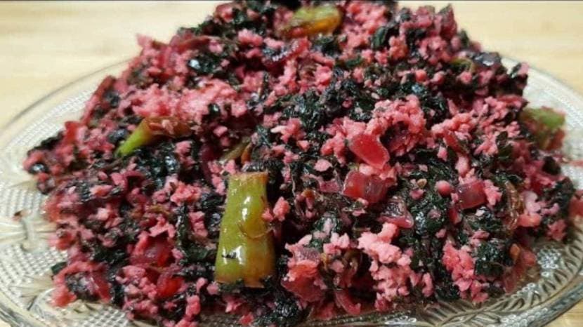 how to made Lal mathachi bhaji 