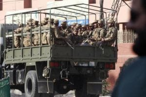 Pakistani Military Convoy