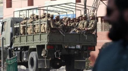 Pakistani Military Convoy