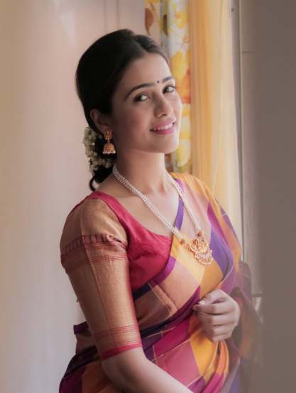 Phule Actress Akshayaa Gurav, Akshayaa gurav saree look