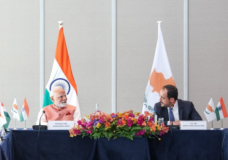 Prime Minister Narendra Modi Cyprus visit Photos