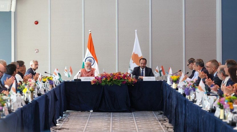 Prime Minister Narendra Modi Cyprus visit Photos