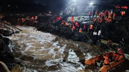Pune Kundmala Bridge Collapse NDRD Rescue Operation