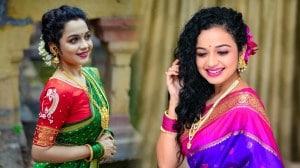 Photos: नथीचं वर्क केलेला ब्लाऊज, हिरवी पैठणी; रश्मी अनपटच्या साडीतील लूकची चर्चा