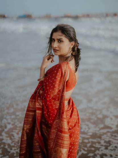 Rasika Wakharkar Beach Photoshoot