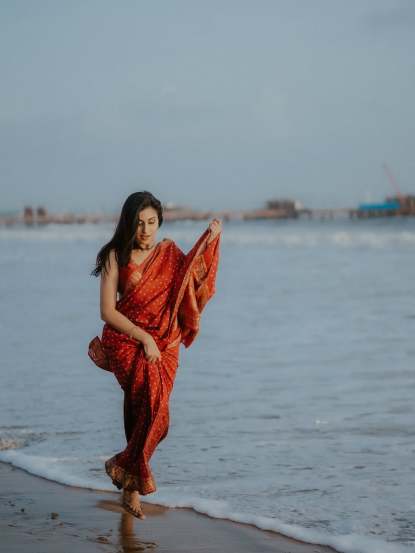 Rasika Wakharkar Beach Photoshoot