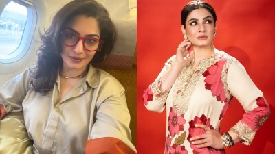 “सेलिब्रिटी पैशासाठी काहीही करतील”, रवीनाने एअर इंडिया विमानातून प्रवास करताच भडकले नेटकरी