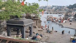 nashik, Godavari river, bank of Godavari river, ancient temples restoration, ramkal path yojna, ramkund, kalaram mandir, nashik municipal corporation, municipal commissioner, manish khatri, tourism department of india