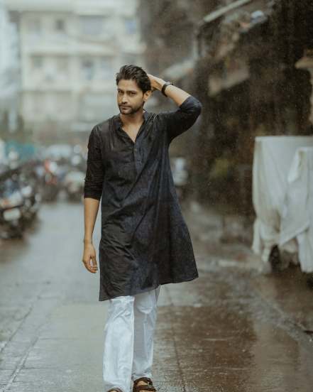 Rishi Saxena Mumbai Rain Photoshoot