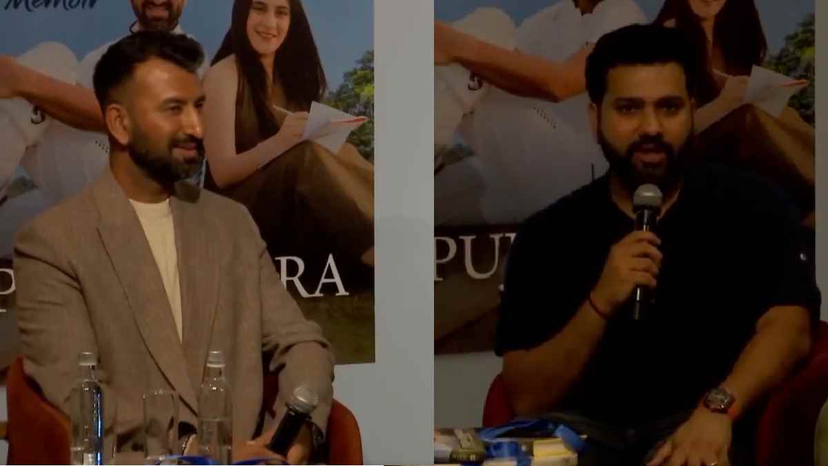 Rohit Sharma Warns Cheteshwar Pujara to Dont Step Out of 9 pm in West Indies