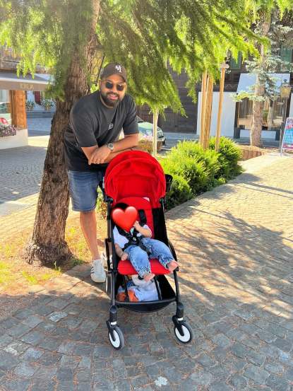 Rohit Sharma Family Vacation