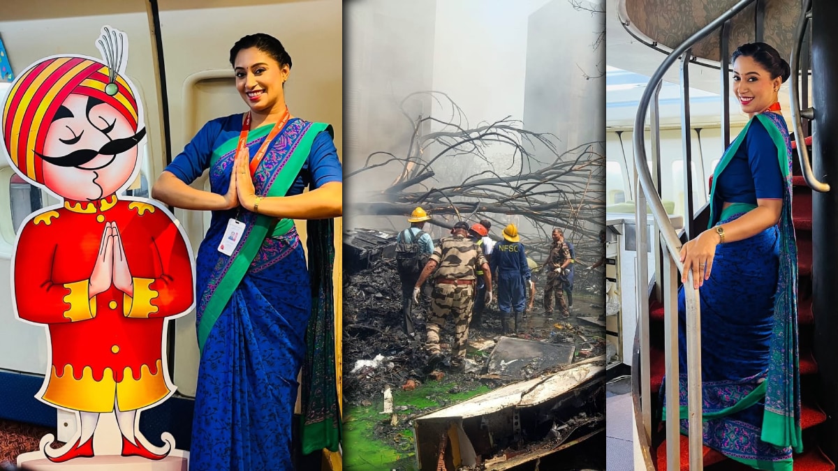 Roshni Songhare Flight Attendant Air India Ahmedabad Plane Crash