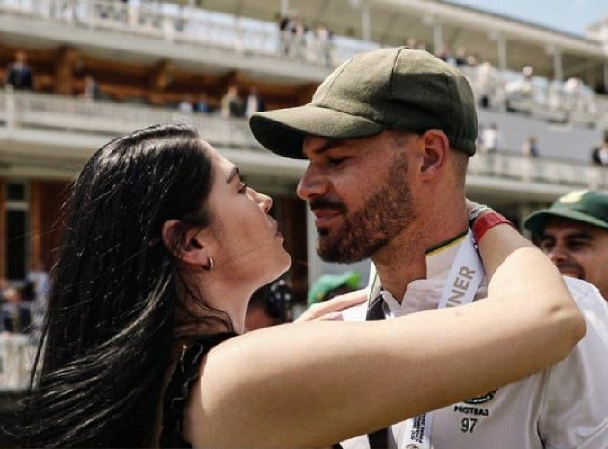 South Africa WTC Final Winning Celebration with Families