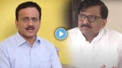 Sanjay Raut : गिरीश महाजनांना प्रत्युत्तर देताना संजय राऊतांची जीभ घसरली; म्हणाले, “ते डरपोक…”