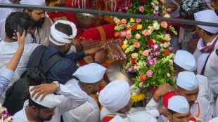 Sant Tukaram Maharaj Palkhi in Undwadi Baramati