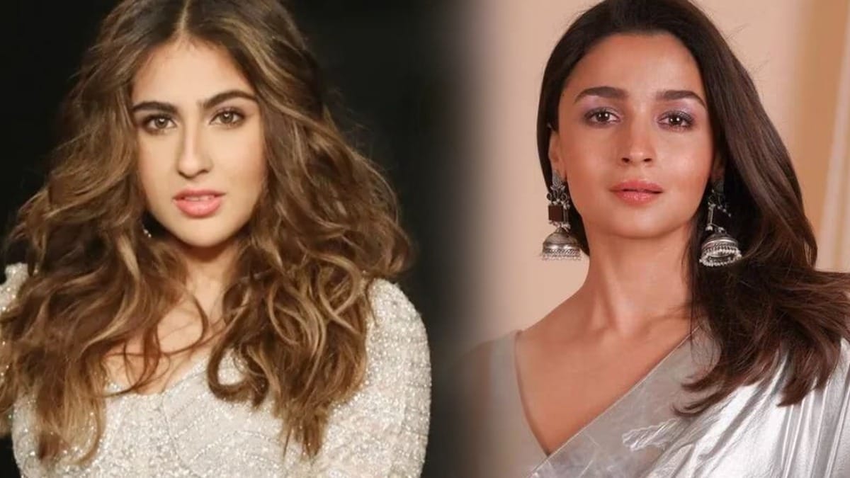 I as an actor dehumanised her Sara Ali Khan recalls going through a moment of jealousy over Alia Bhatts success