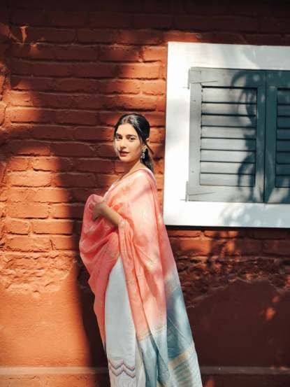Shivani Mundhekar White Dress Look