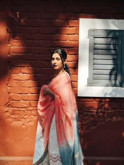 Shivani Mundhekar White Dress Look