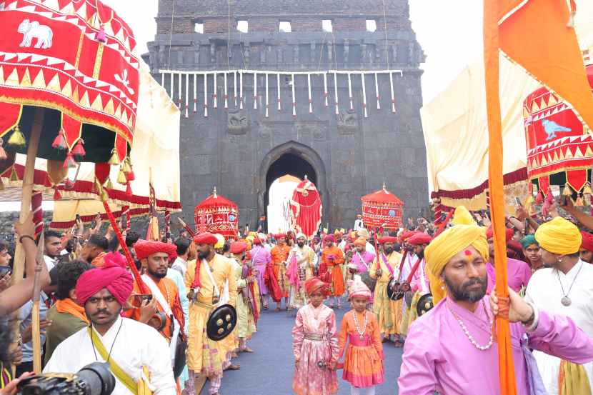 Shivrajyabhishek Sohala 2025 At Raigad Fort