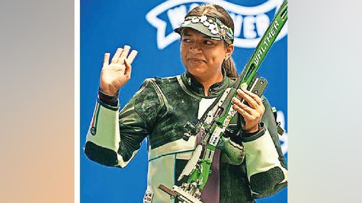 Sift Kaur Samra wins bronze medal in rifle three positions sports news