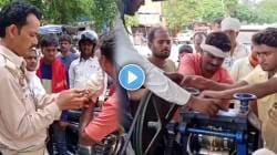 पैसे कमवणं एवढं सोपं नसतं! रस काढताना उसाच्या मशीनमध्ये अडकला ‘त्याचा’ हात अन्… ; VIDEO पाहून उडेल थरकाप