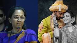 Supriya Sule : “लग्नात कार दिसली तर लगेच विचारा हुंड्यात..”; वैष्णवी हगवणे प्रकरणाचा उल्लेख करत काय म्हणाल्या सुप्रिया सुळे?