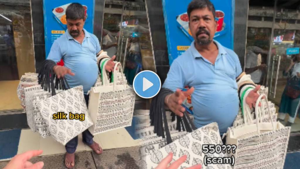 viral video shows Tourist bargains skill