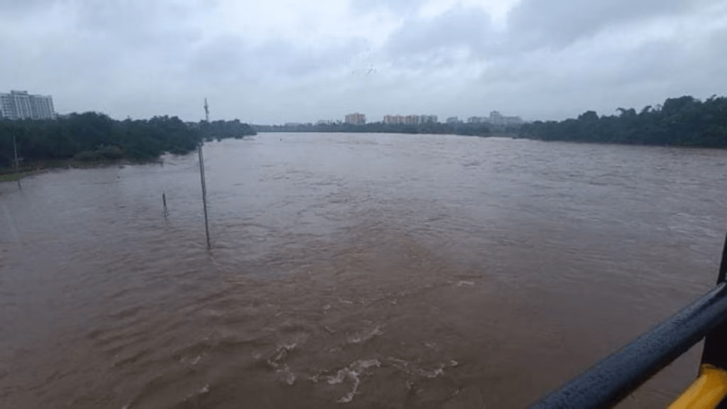 Ulhas river water level, Ulhas river Badlapur,