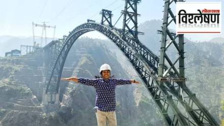 G Madhavi Latha helped construct the Chenab rail bridge