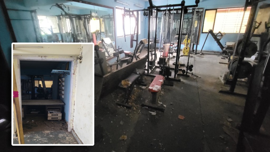 Vasai Sainagar Sports Complex in poor condition due to negligence of Vasai Virar Municipal Corporation