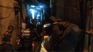 Vasai Virar rain dangerous building wall collapses in virar no casualties reported