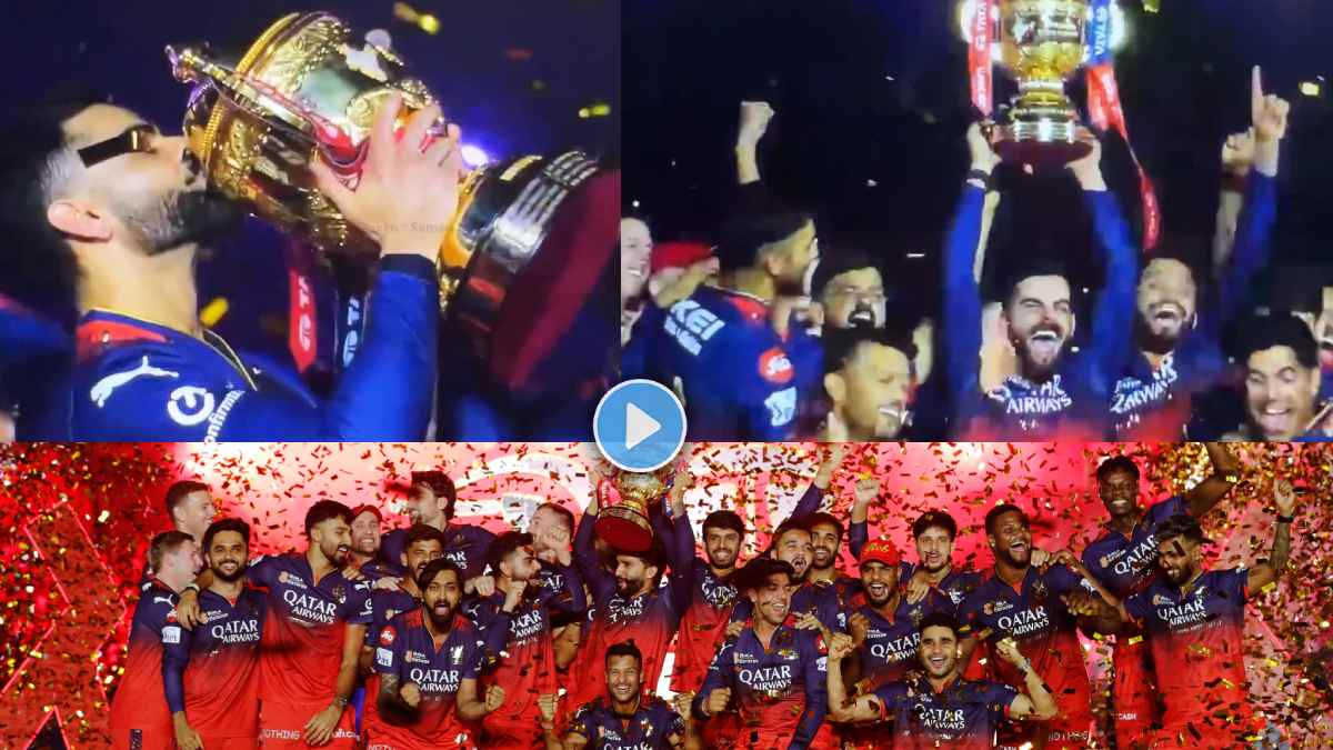 IPL 2025 Final: विराट ट्रॉफीसह जल्लोष करताना घडलं असं काही…; पडिक्कलने पाहताच केली मदत, ‘त्या’ कृतीचं होतंय कौतुक, VIDEO व्हायरल