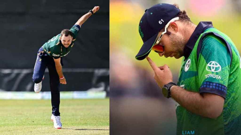 Ireland fast bowler Liam McCarthy Concedes 81 Runs In 4 Overs in his t20 debut To Record The Second Worst Bowling Figures