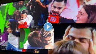 Virat Kohli Run to Hug Anushka Sharma After RCB Win and Cried kissed on Her Forehead IPL 2025 Final Watch Video