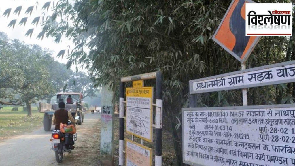 पंतप्रधान ग्रामसडक योजनेअंतर्गत बांधलेल्या रस्त्याला क्यूआर कोड का देण्यात आला आहे?
