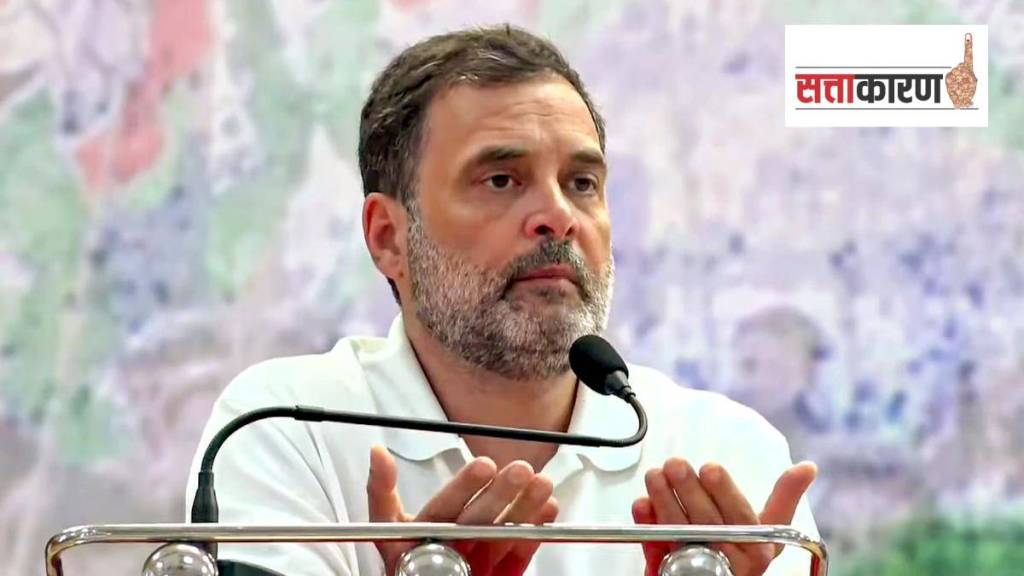 काँग्रेसचे ज्येष्ठ खासदार व लोकसभेतील विरोधीपक्षनेते राहुल गांधी (छायाचित्र पीटीआय)