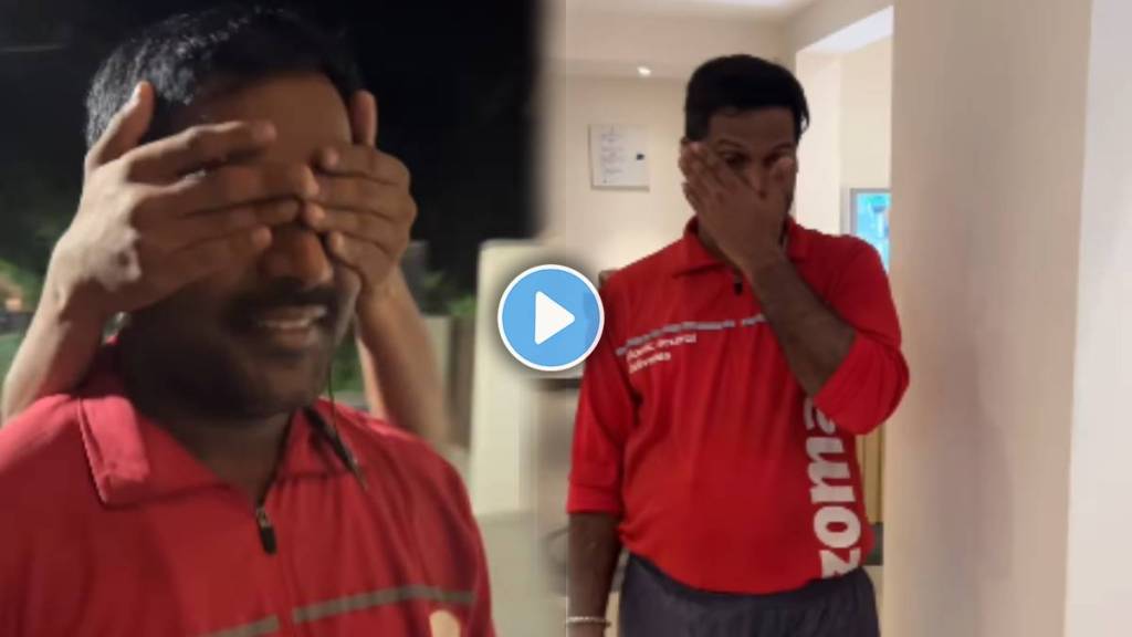 Zomato delivery boy gets surprise birthday party