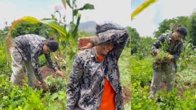 “शेती एक संस्कार”, ‘आई कुठे काय करते’ फेम अभिनेत्री रमली शेतकामात; चाहत्यांकडून कौतुक