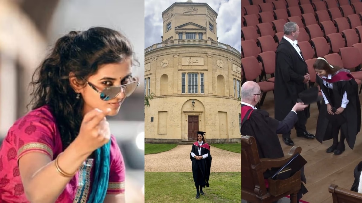 actress malvika gaekwad graduates from oxford university