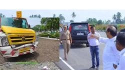 अजित पवारांच्या ताफ्यातील रुग्णवाहिकेला अपघात, ताफ्यातील वेगामुळे…