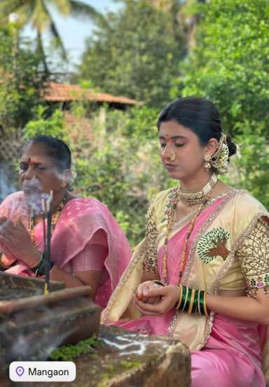 ankita walawalkar celebrates vat purnima