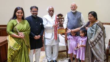 bandaru dattatreya and pm narendra modi (PTI Photo)